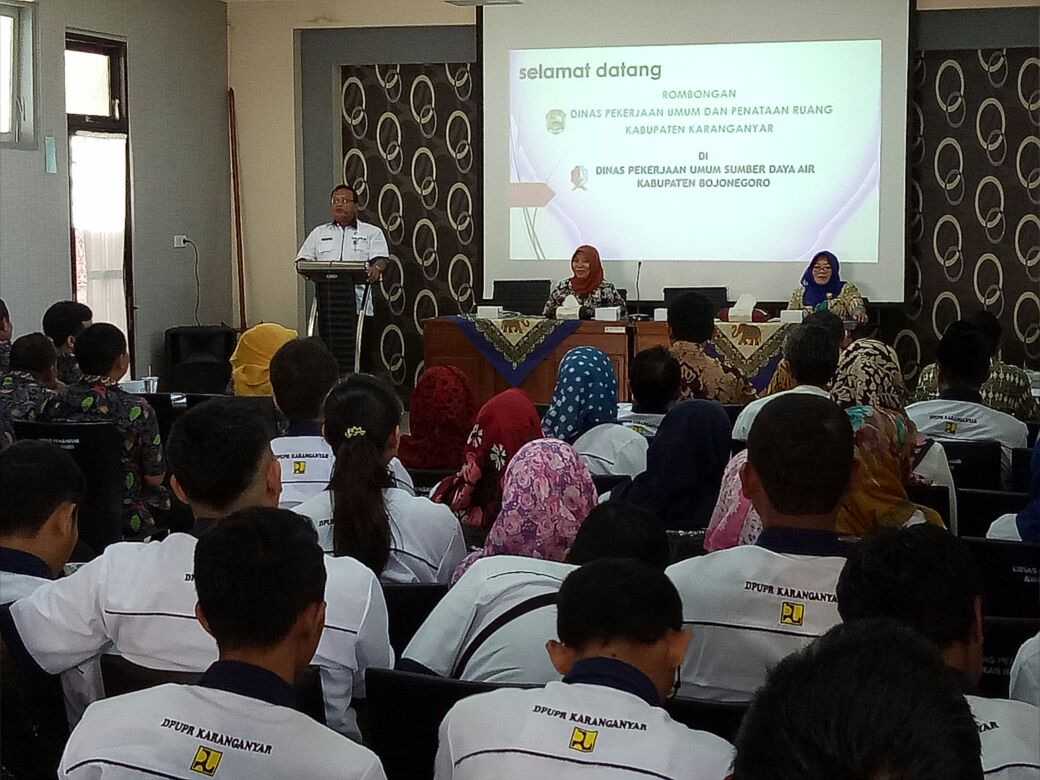 Kunjungan Kerja Dinas PUPR Karanganyar Jawa Tengah