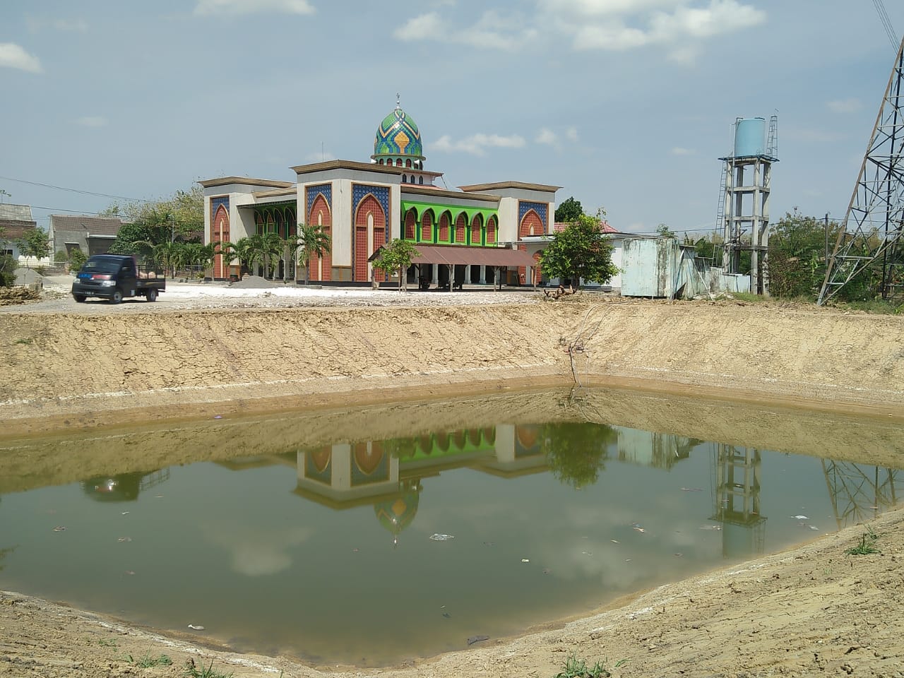 Pembuatan embung Ds. Megale Kec. Kedungadem
