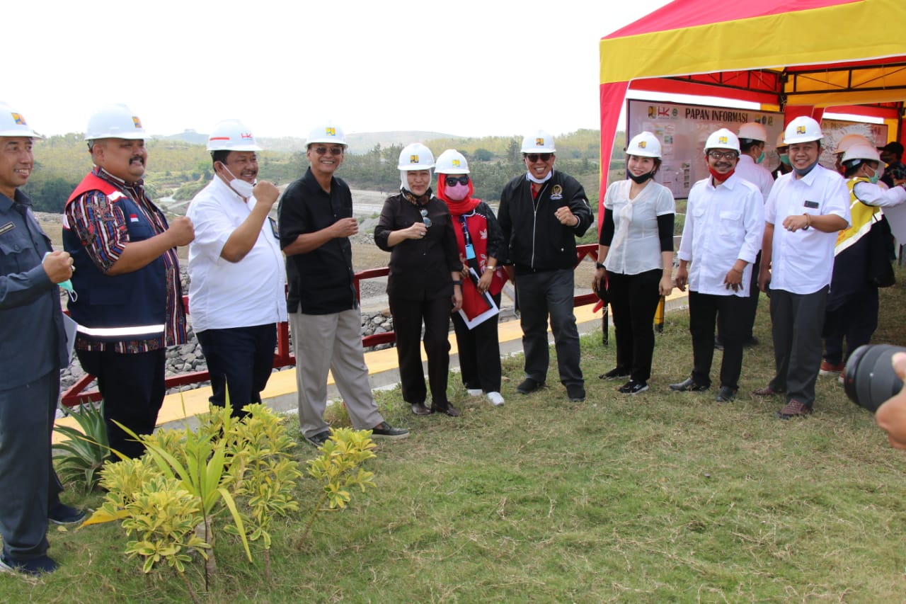 IBU BUPATI BOJONEGORO SIDAK WADUK PACAL DAN WADUK GONGSENG
