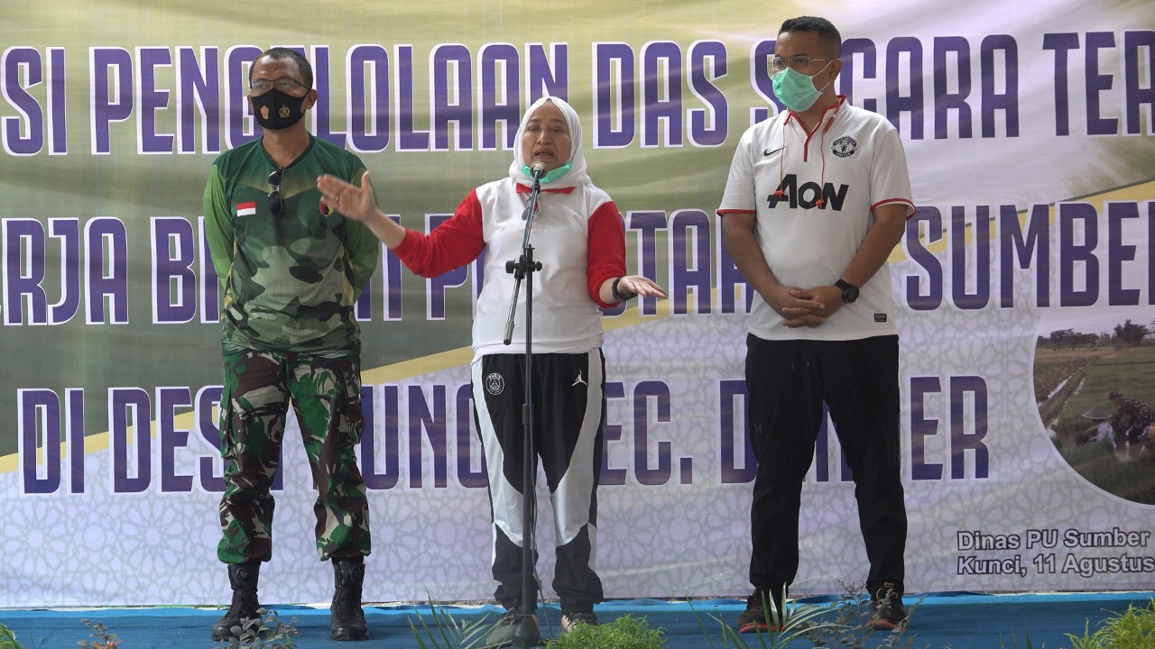 SOSIALISASI PENGELOLAAN DAS SERTA KERJA BHAKTI DI  SUMBER MATA AIR DI DESA KUNCI KECAMATAN DANDER