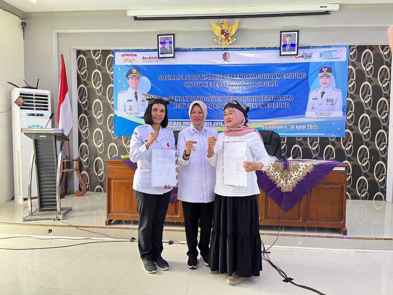Dinas PUSDA Bangun 9 Embung dan Normalisasi 23 Lokasi