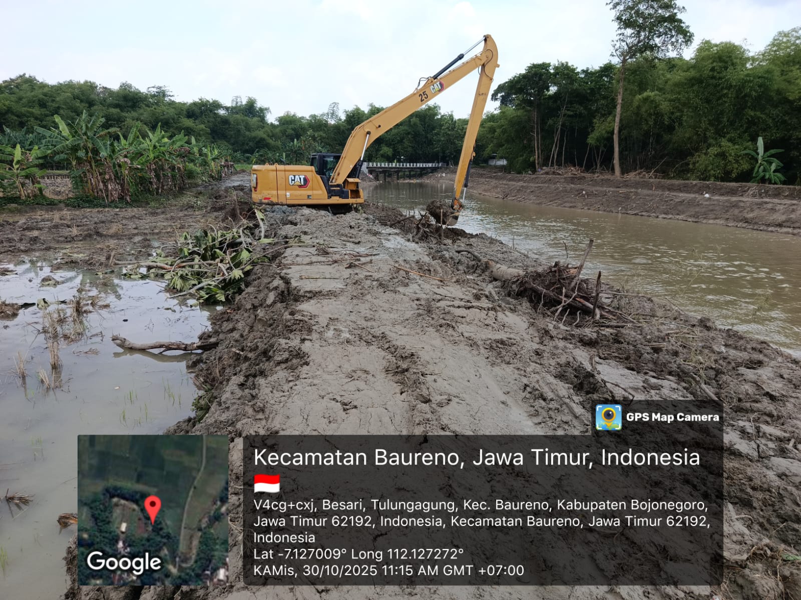 Normalisasi Sungai Semarmendem Sepanjang 1.480 Meter Resmi Dilaksanakan