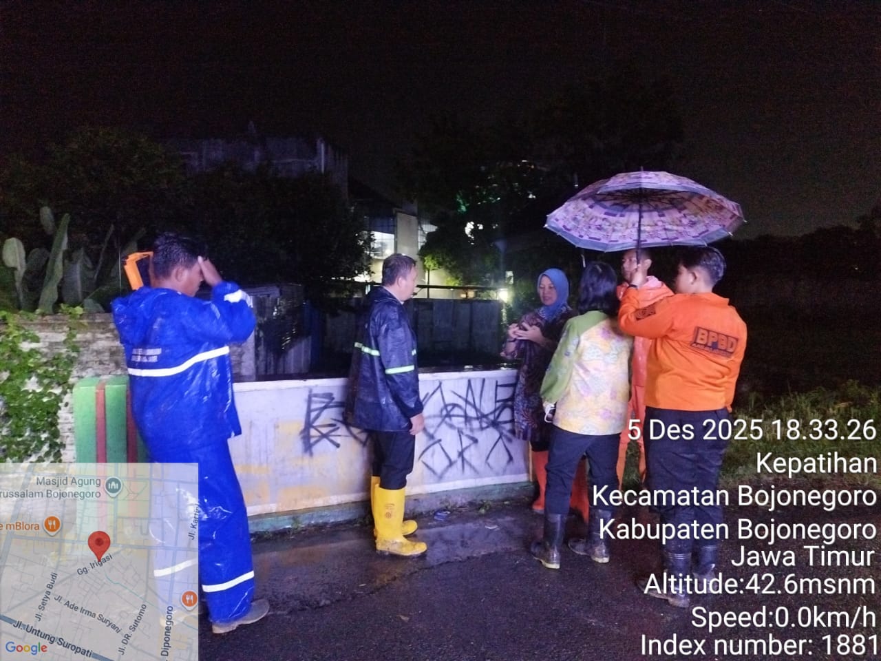 Penanganan genangan air di wilayah kota Bojonegoro