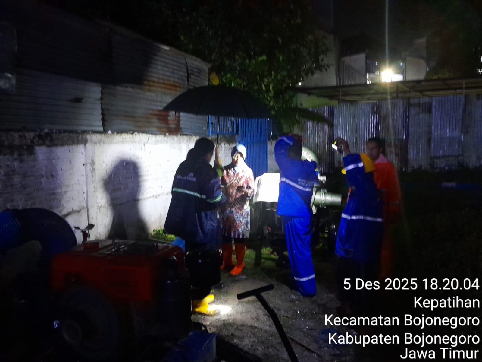 Penanganan genangan air di wilayah kota Bojonegoro